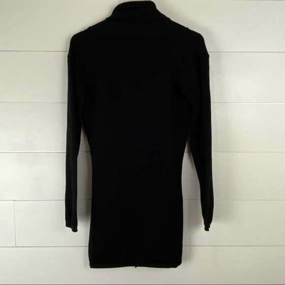 ZARA KNIT medium belted shawl cardigan sweater - Picture 8 of 10